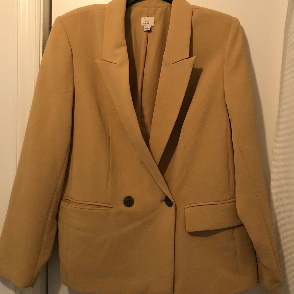 Tan Blazer, A New Day, M (8-10)